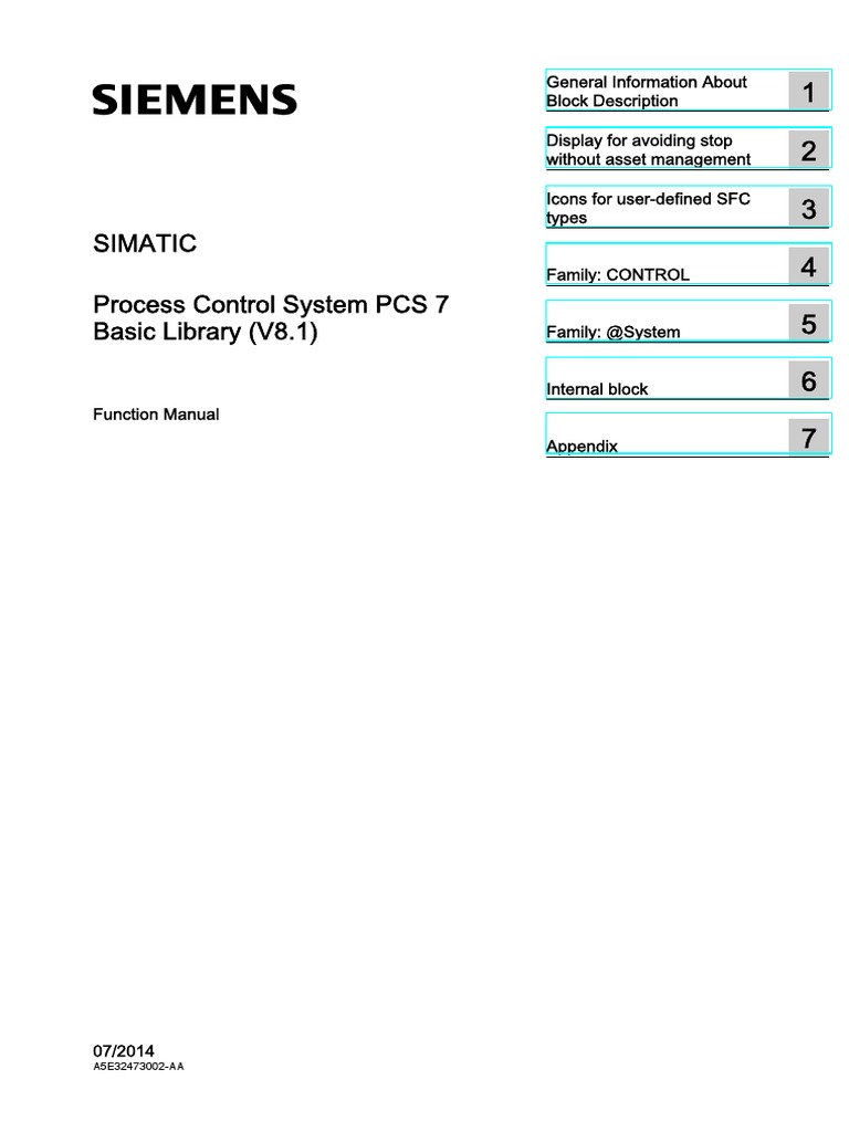PCS7 Basic Lib PDF PDF Library Safety