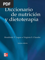 Diccionario nutricion dietoterapia