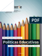 244976s Recomendaciones de Políticas Educativas en Américalatina