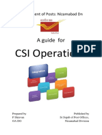 CSI Operations