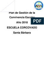 Plan de Gestión de Convicvencia Esolcar 2018