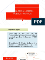 Legislacion Laboral Publica - Privada Expo