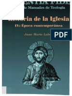 27 Laboa, Juan María - Historia de La Iglesia IV - Contemporanea PDF