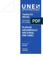 Programa Plan PNF Unes PDF