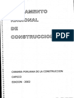 Reglamento Nacional de Construcciones