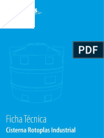 Ficha Técnica de Cisterna Rotoplas Industrial