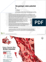 British Columbia Radon Potential Map