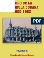 Libro de La Farándula Cubana 1900 - 1962 Volumen II