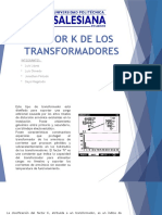 Factor K de Los Transformadores