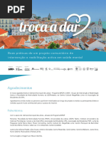 Boas práticas de um projeto comunitário de intervenção e reabilitação activa em saúde mental - Brochura