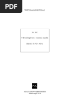 Marcelo Paiva - O Brasil Império e a Economia Mundial (2017)