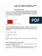 Área de Figuras Geometricas Por Integracion