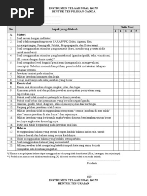 Cara Mengerjakan Soal 15fq