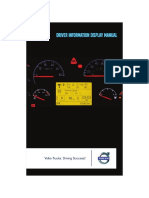 Driver Information Display Manual - Volvo