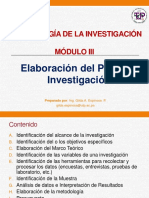 Modulo 3 Elaboracion Del Plan de Investigacion