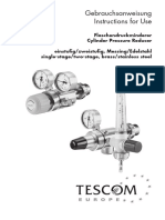 5.13.2 Tescom Cylinder Pressure Reducer
