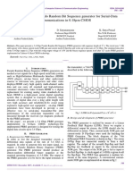 A 3.4 Gbps 27-1 Pseudo Random Bit Sequence Generator For Serial-Data Communications in 0.18 M CMOS