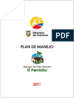 08 Plan de Manejo El Pambilar - Archivo