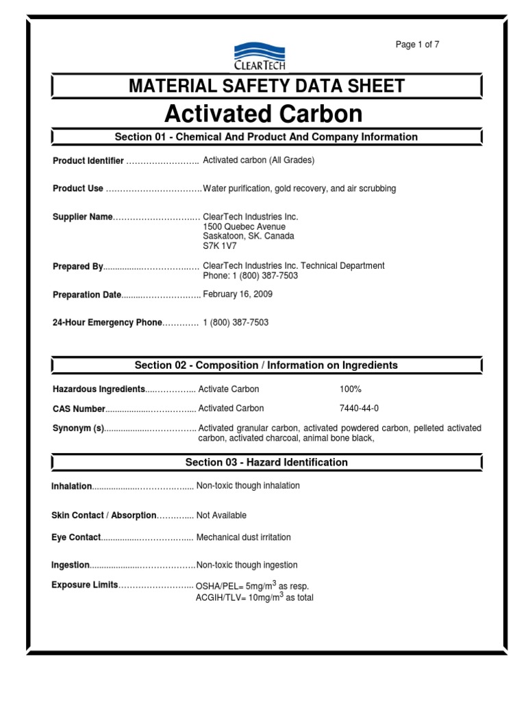 Activated Carbon PDF Combustion Chemistry