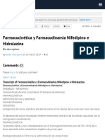 Farmacocinética y Farmacodinamia Nifedipino e Hidralazina by Belén Anangonó On Prezi