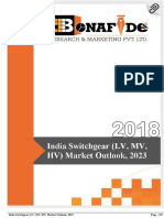 India Switchgear (LV, MV, HV) Market Outlook, 2023