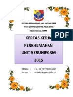 Kertas Kerja Perkhemahan Perdana