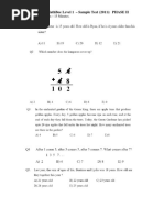 MB1 PhaseII 2011 MockTest PDF