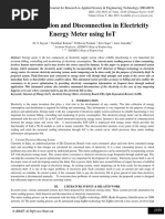 Theft Detection and Disconnection in Electricity Energy Meter Using IoT