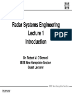 Radar 2009 a _1 Introduction