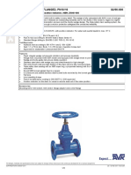 Avk Gate Valve, Flanged, Pn10/16 02/66-006: EN 558-2 S.15/DIN F5, Position Indicator, NBR, DN40-400