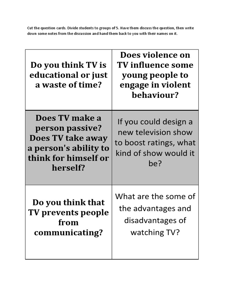 Discussion Questions | PDF