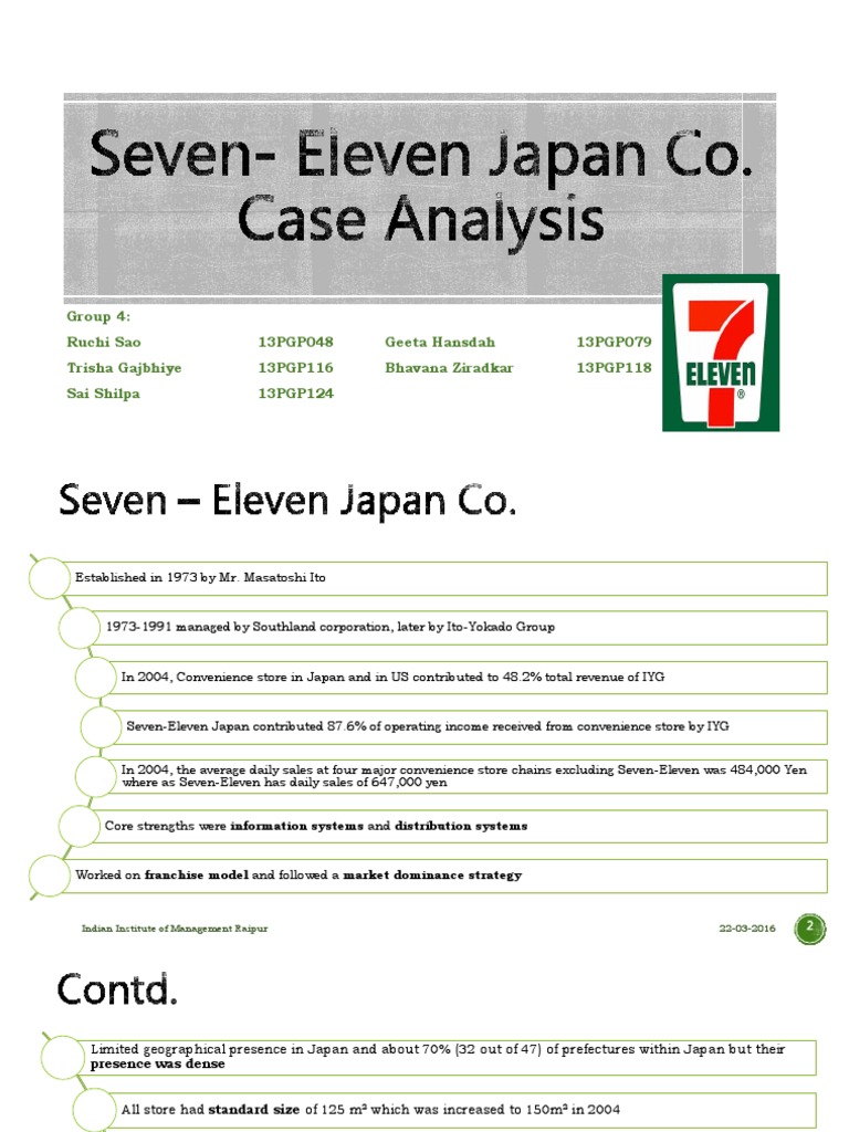 Seven Eleven | Download Free PDF | Delivery (Commerce) | Inventory
