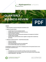 Quarterly Business Review: 2 August, 2017