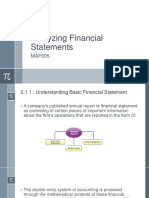 Analyzing Financial Statements