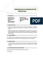 Guía de Orientación para La Sustentación Del Informe Final