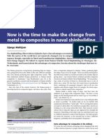 Now Is The Time To Make The Change From Metal To Composites in Naval Shipbuilding