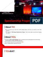 Tedxbuet Sponsorship Kit 2017
