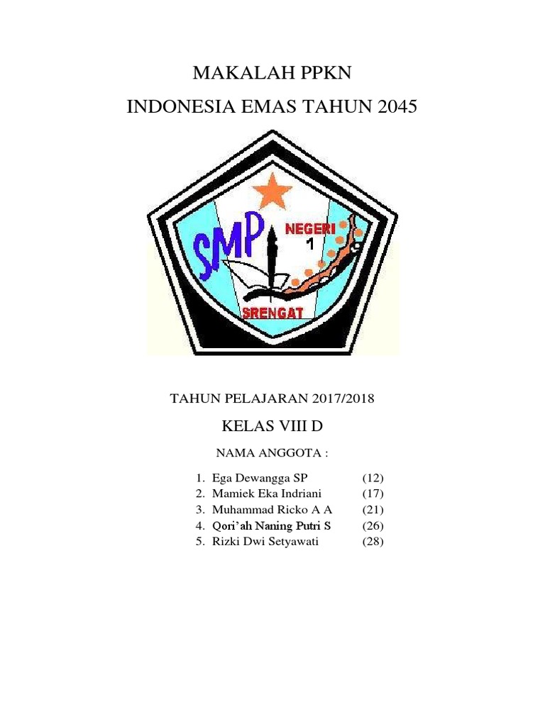 Indonesia Emas 2045 Pdf