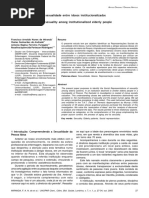 Representação social da sexualidade entre idosos institucionalizados