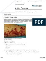 Henoch-Schonlein Purpura Practice Essentials, Background, Pathophysiology