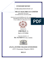 Bharat Heavy Electricals Limited: An Organization Study at