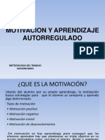 Motivacion y Aprendizaje Autorregulado