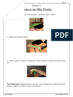 2-Aula 001 Nylon - Tecnica 1 - Postura Da Mao Direita