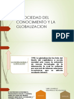 La Sociedad Del Conocimiento y La Globalizacion