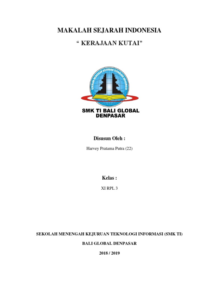 Makalah Sejarah Indonesia Kerjaan Kutai