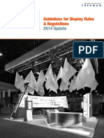 2014 IAEE Guidelines For Display Rules and Regulations
