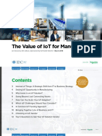 The Value of Iot For Manufacturers: Sponsored by Schneider Electric