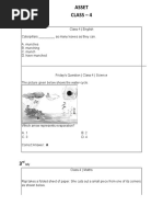 Grade 4 Mathematics Asset Practice Worksheet | PDF