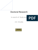 Doctoral Research