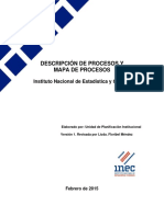 Descripcion Del Mapa de Procesos